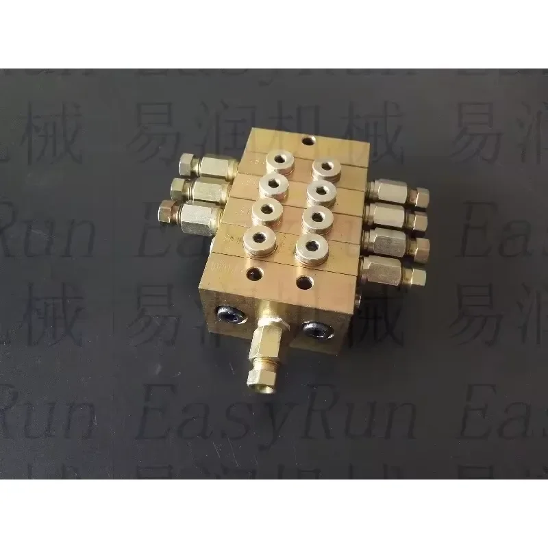 Type 1000 Butter Distribution Valve 1 In 7 Out Progressive Dispenser 2000 Piece Industrial Lubrication System for Machinery