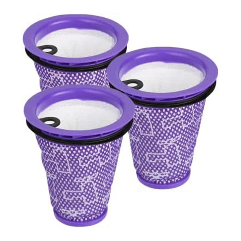 Reemplazo de filtro premotor para aspiradora Dyson CY18, 22, 23, 24, 25, DY75, 77, 78 cilindros, 3 piezas