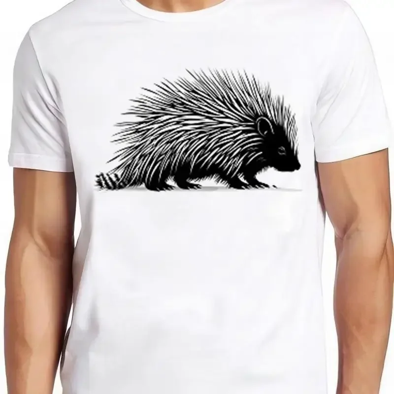 Porcupine Cute Animal Weird Humorous Hilarious Witty Funny Music T Shirt Shir 28