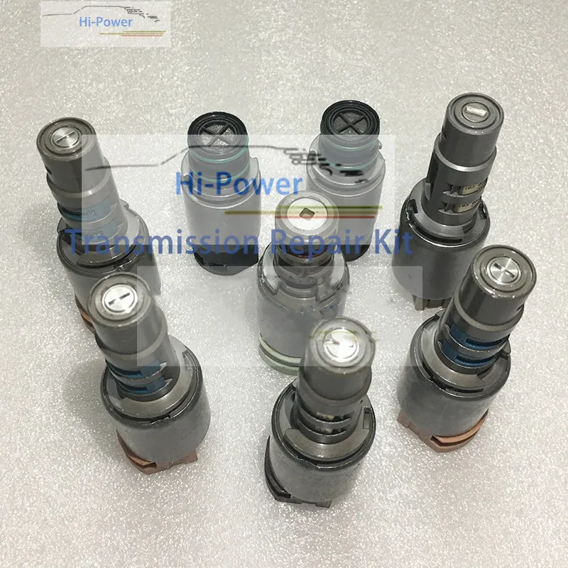 A6GF1 8pcs/set Automatic Transmission Solenoids 46313-3B075 46313-3B065 46313-3B073  46313-3B030 46313-3B000 For HYUNDAI For KIA