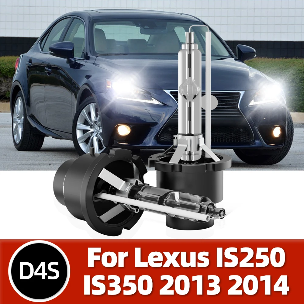 2x 35W D4S Xenon HID Headlight 12V 6000K 8000K 10000K Bulbs For Lexus IS250 IS350 2013 2014 IS F Sedan 2006-2011 RS350 2010-2015