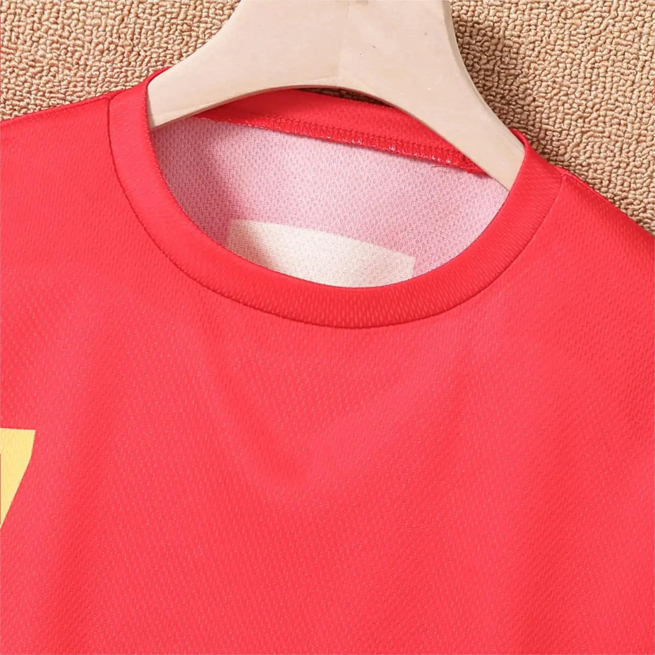 Parent -child Children's sports suit boy girl Portugues Fans shirt Training wear games rugby soccer uniform Men Child Sets Leisu