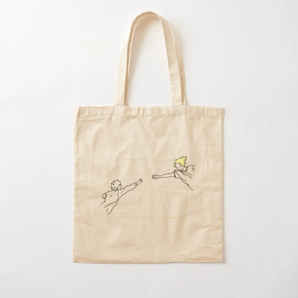 Banana Fish Ash reaching for Eiji Tote Bag custom tote bag Custom bag shopping logo