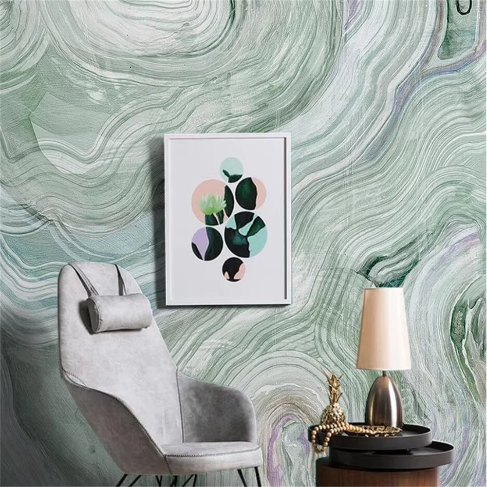 custom Nordic Abstract Line 3D Oil Painting Murals wallpapers for Living Room Decorative Sofa Background Wall Cloth wall paper