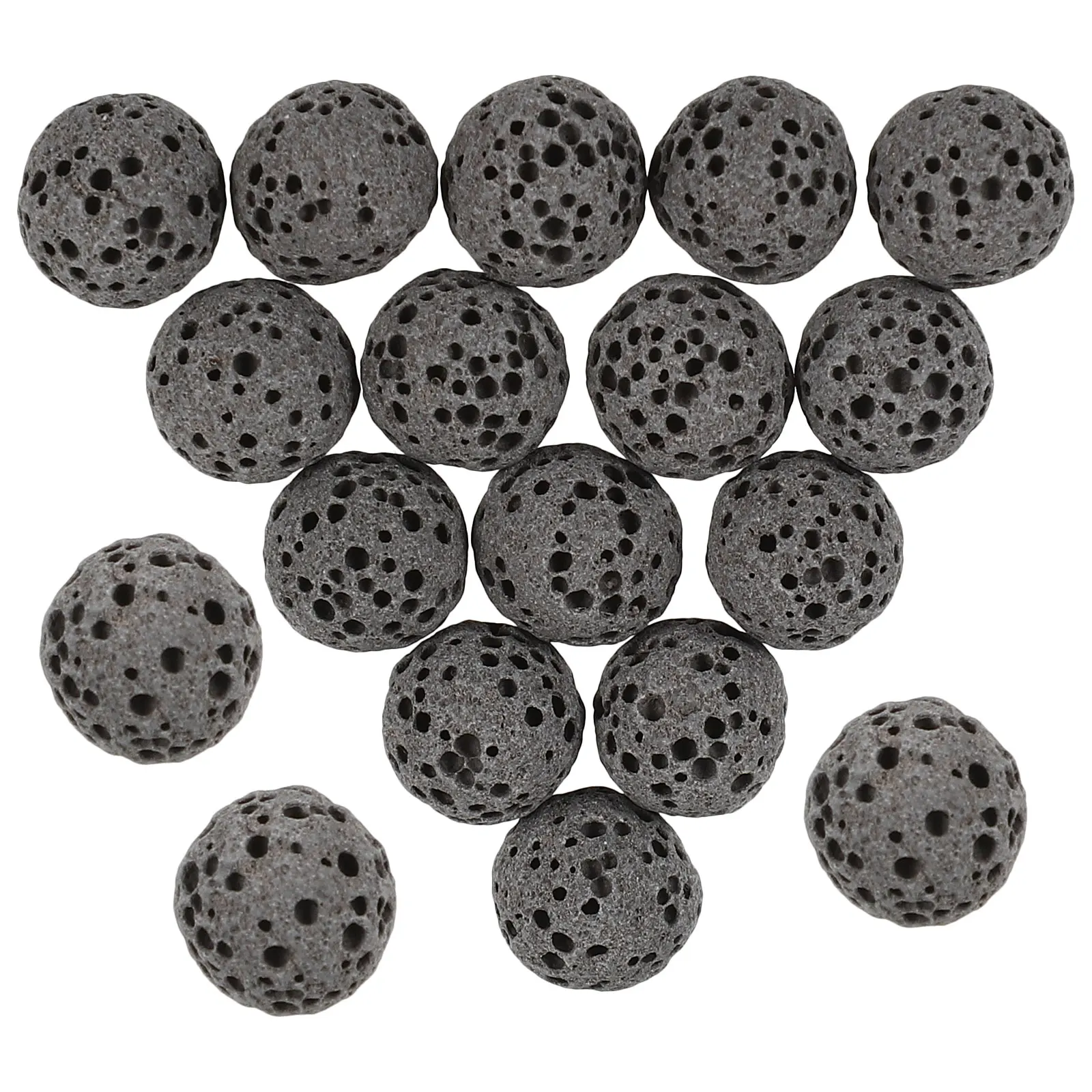 

39 Pcs Volcanic Stone Aromatherapy Diffuser Stone Diffuser 8mm Aromatherapy Essential Oil Rock Craft Supplies Flower Pot