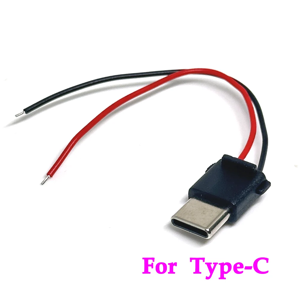 1pcs Type-C Solder Type IOS USB Male Plug For iPhone Type-C With Chip Board Connector DIY Charging Line Plug Cable Adapter Parts