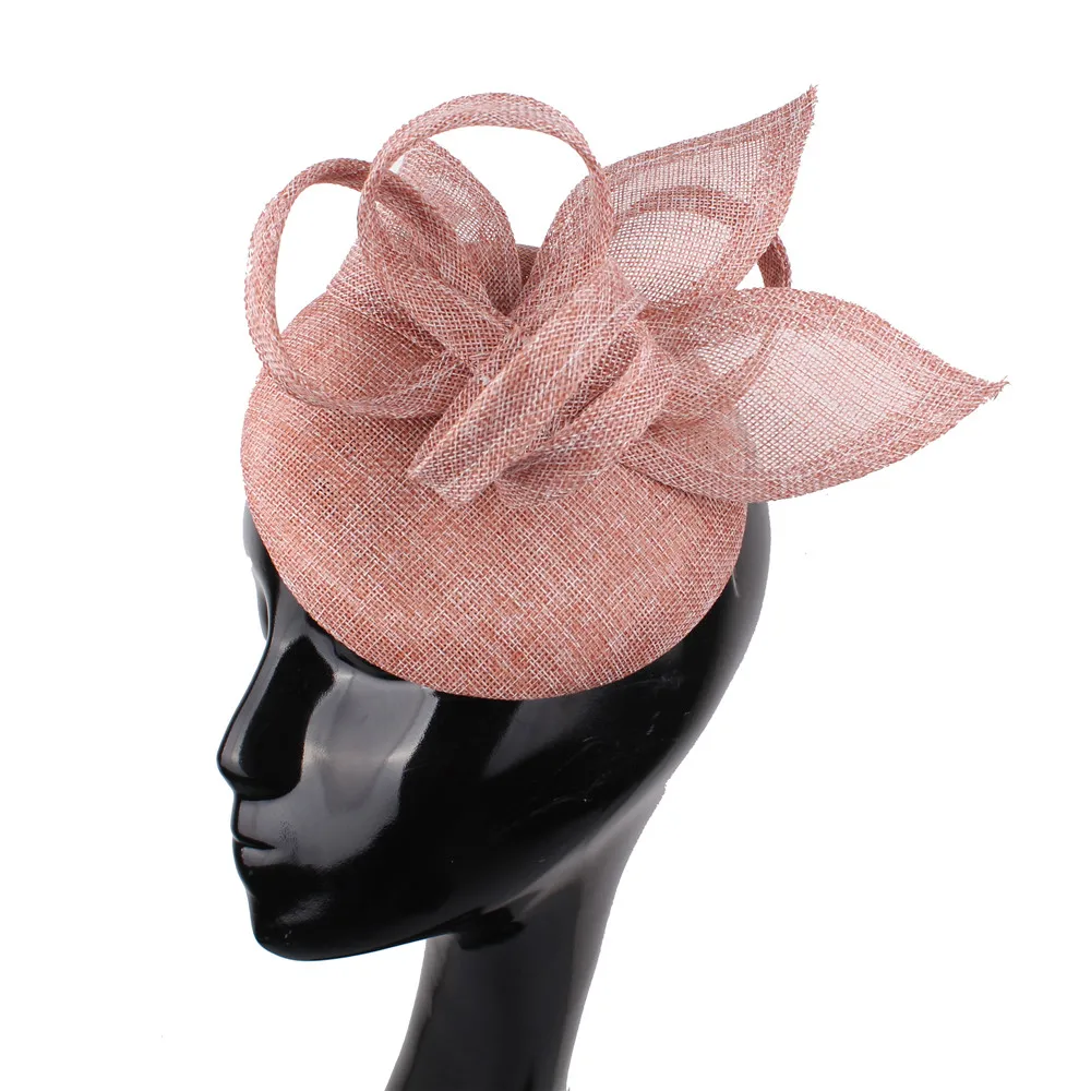 Ladies Fashion Wedding Chapeau Cap Headband Fascinator Hat - Formal Dress Accessory for Women Occasion Fedora Style
