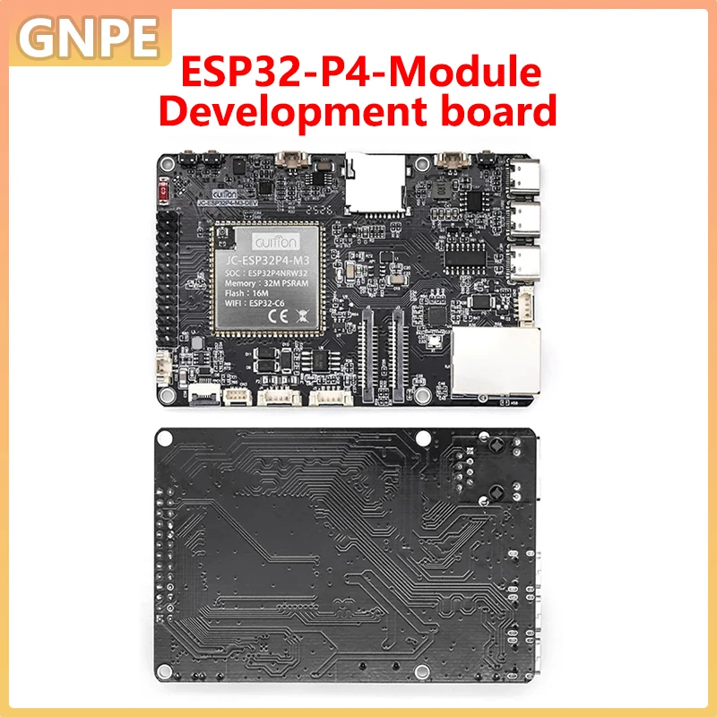 ESP32‑P4 Module Dual‑core RISC‑V Development Board ESP32‑C6 Core Board RJ45 100Mbps WiFi6 BLE5 32M PSRAM 16MB Flash For Arduino
