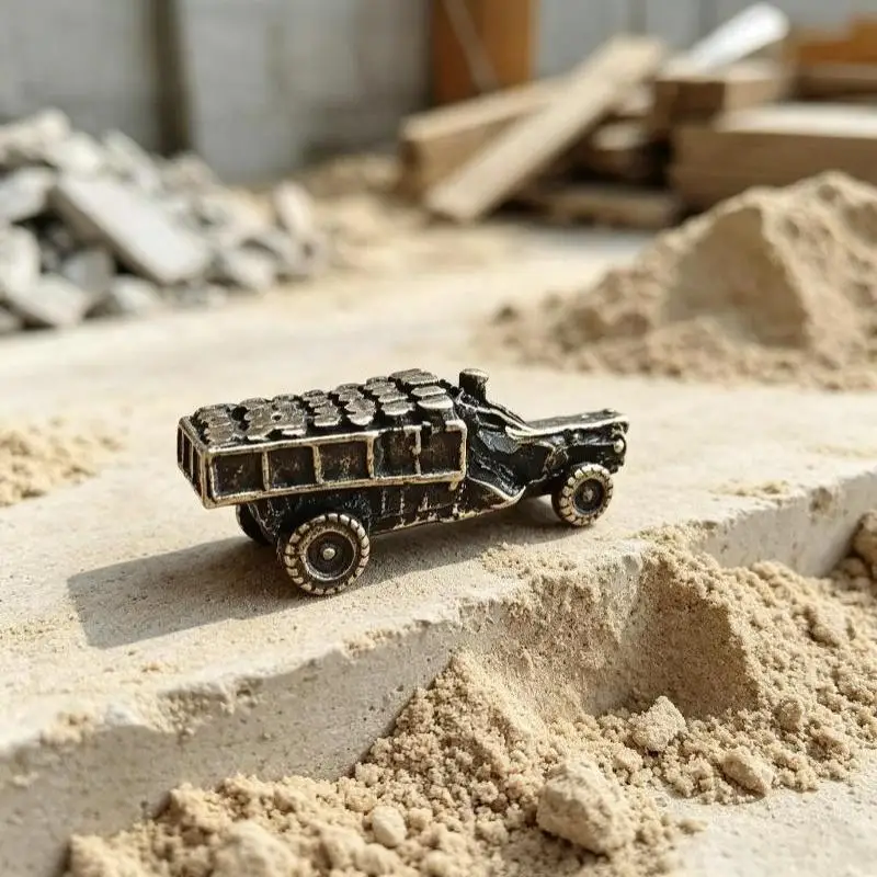 1/2/3/4/5Pcs Iron Miniature Truck Retro Vintage Design Durable Build For Home Decor Collection And Gift