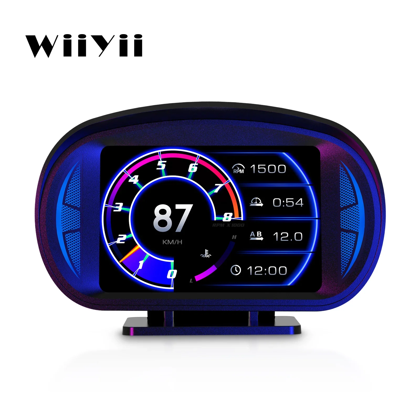 

Car Electronics OBD2 Smart Gauge P2 Car Hud Head up Display Rpm Meter Fuel Consumption Diagnostic Tool