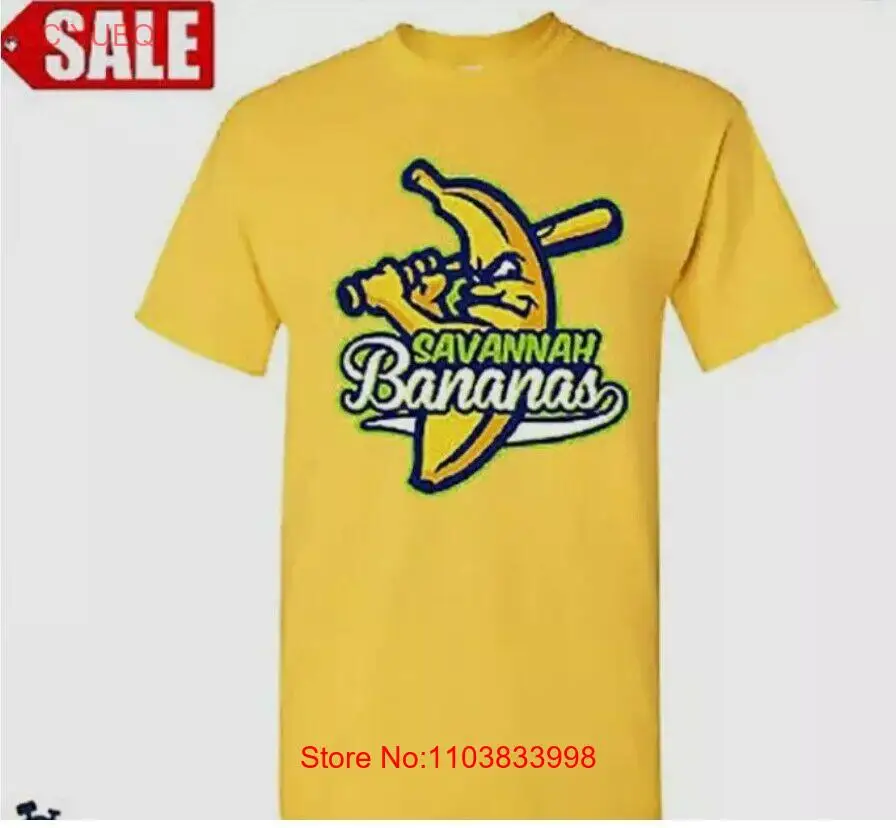 NEW Savannah Bananas TShirt Gift For Father Day