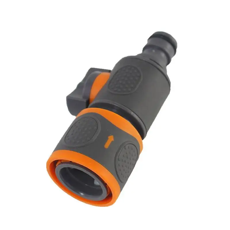 1 3Pcs Garden Hose Quick Connector Stop‑Water Tap Coupler Water Pipe Connection Watering Accessory