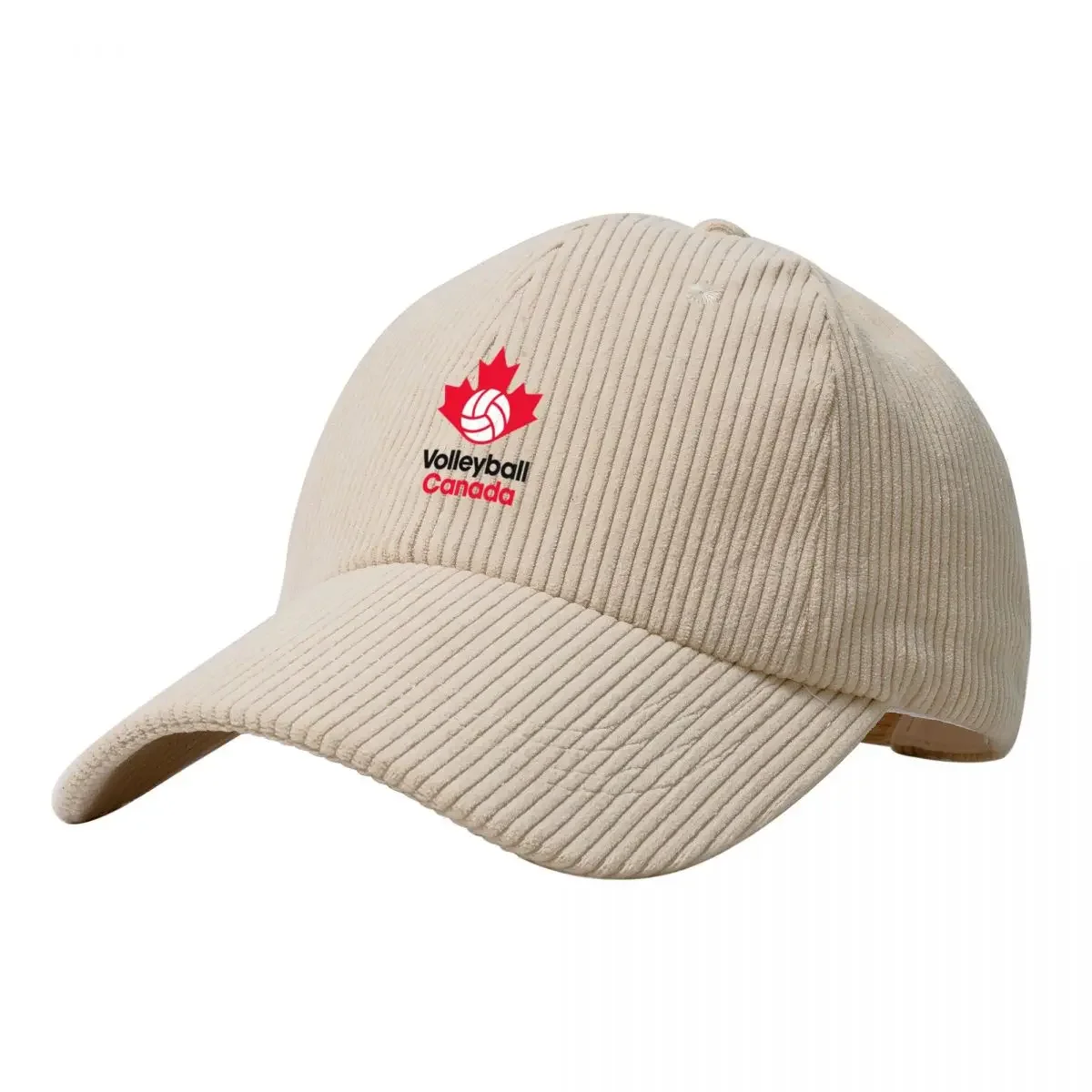 Volleyball Canada Corduroy Baseball Cap Kids Hat Sun Hat For Children Fluffy Hat Men Women's