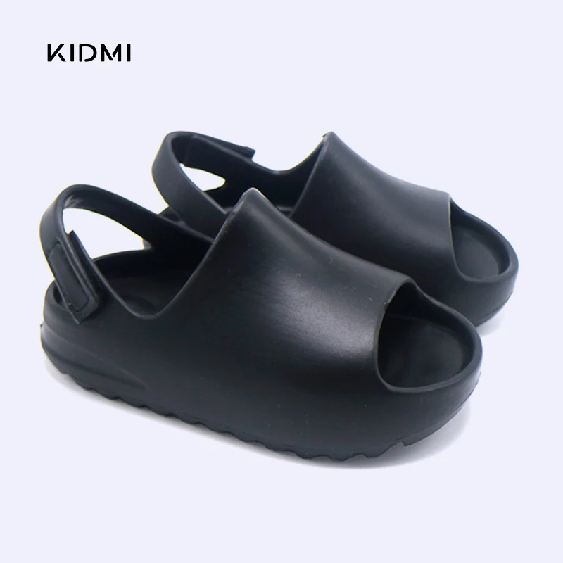 Gacimy Kids Summer Sandals Outdoor Comfortable Soft Cloud Eva Slippers Boys Girls Fashion Waterproof Leisure Flats Beach Slides