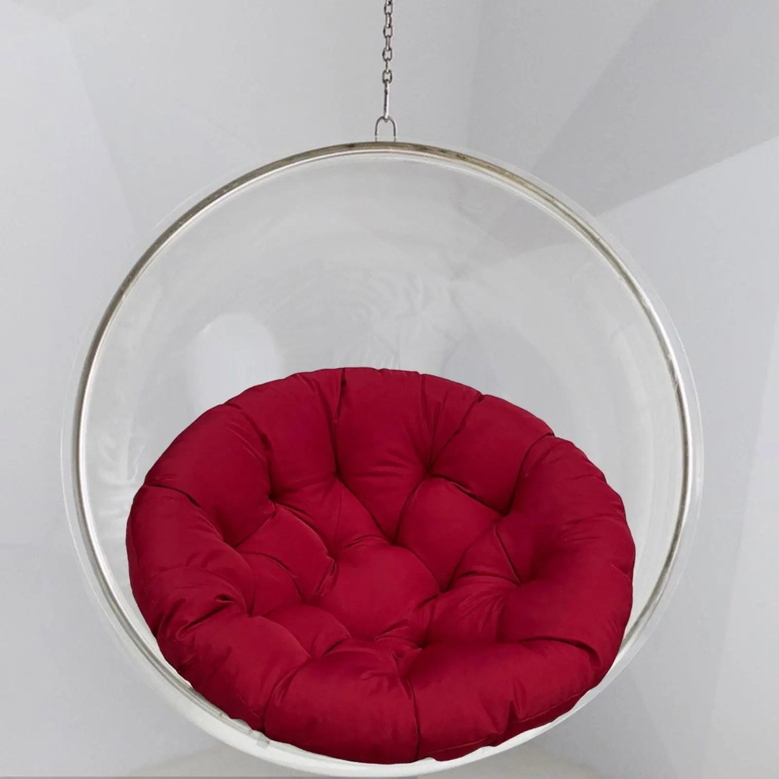 

Hanging Chair Cushion 40cm Washable Round Hammock Chair Cushion Seat Cushion Floor Cushion for Garden Home Office Patio Kitchen