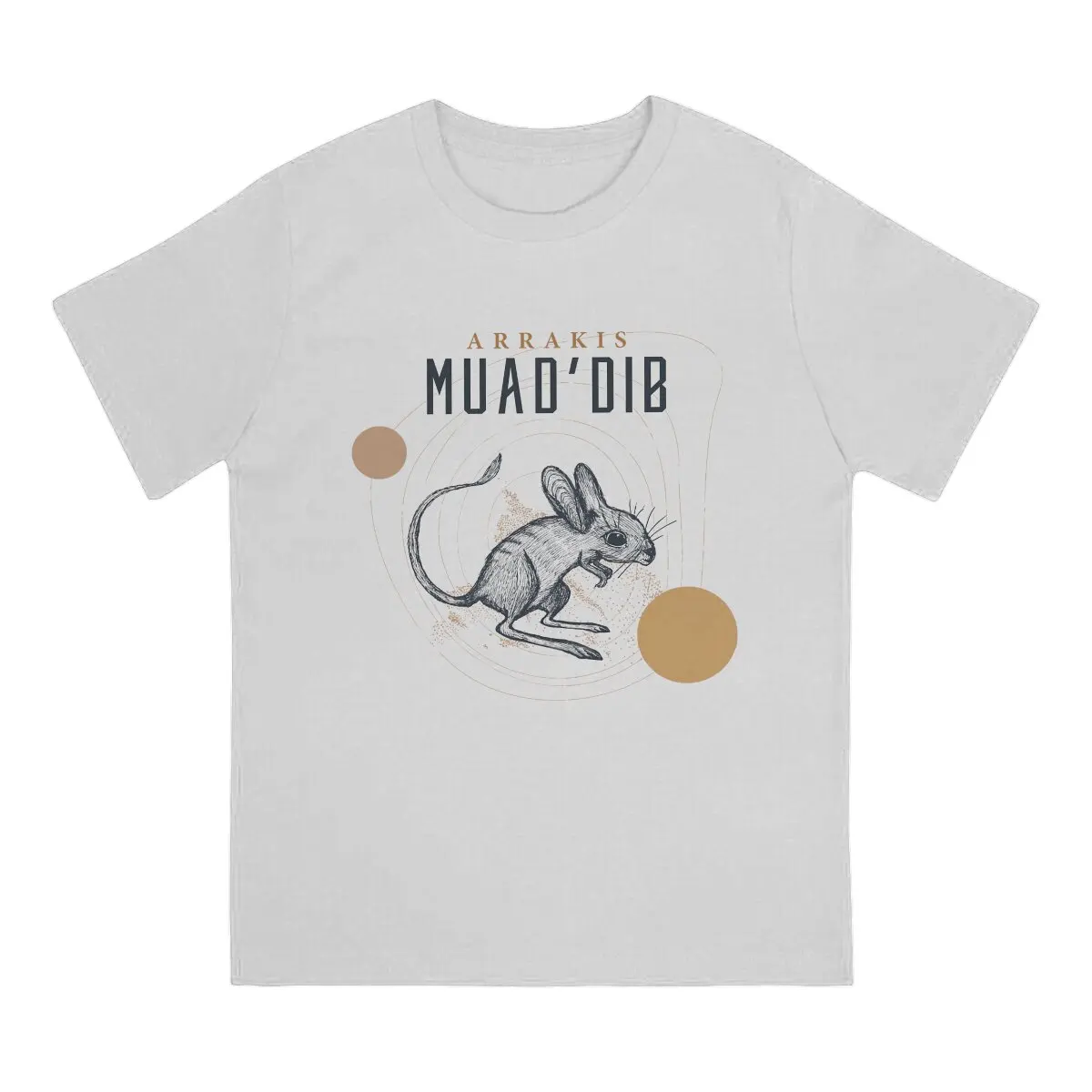 Muad Dib Casual Polyester TShirt Dune Adventure Movie Style Tops Leisure T Shirt Men Short Sleeve