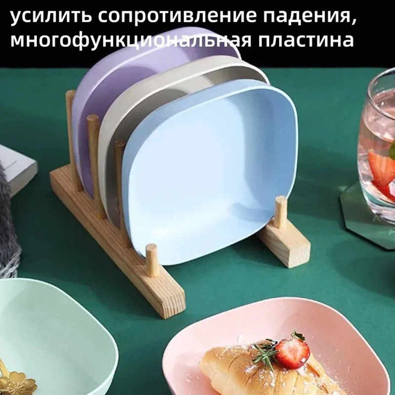 Creative Plastic Bone-Shaped Serving Dishes For Home Use (Random Colors 10 Pieces Per Pack)