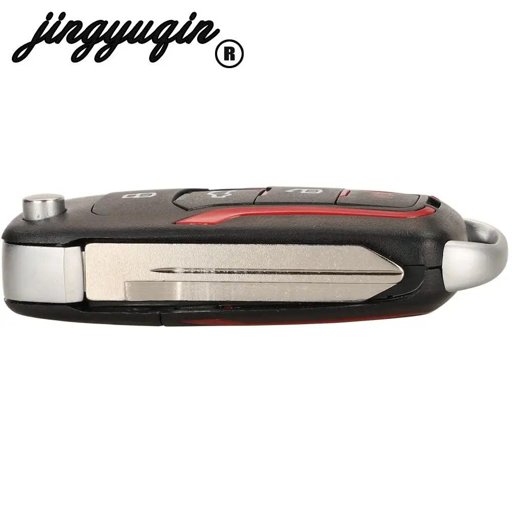 Jingyuqin Modified For Ford Explorer Focus Edge Escape Ranger Mustang Flex Fit Mercury Lincoln Remote Key 315/433Mhz CWTWB1U331