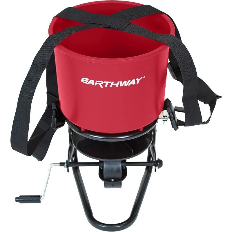 

EarthWay 3100 40 LB (18 KG) Professional Chest Mount Hand Crank Broadcast Spreader Including Even Spread Technology, Comfortable