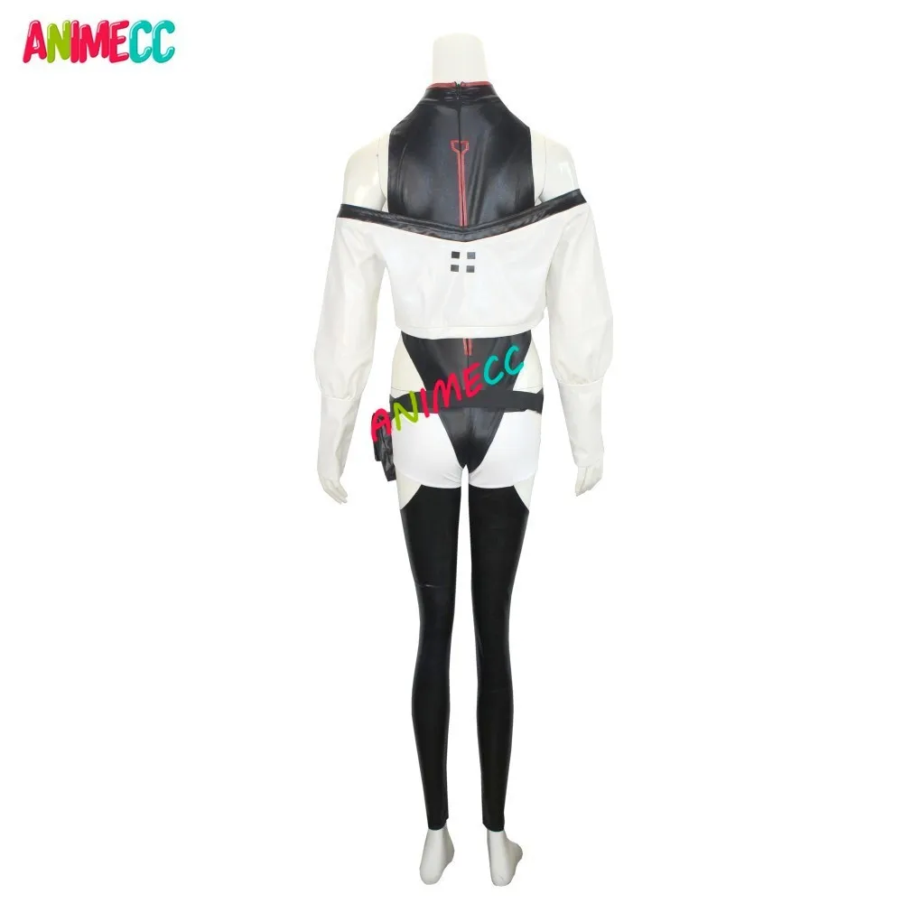 ANIMECC in Stock XS-2XL Lucy Cosplay Costume Wig Tattoo Sticker Shoes Anime Cosplay Jumpsuit Halloween Party for Women