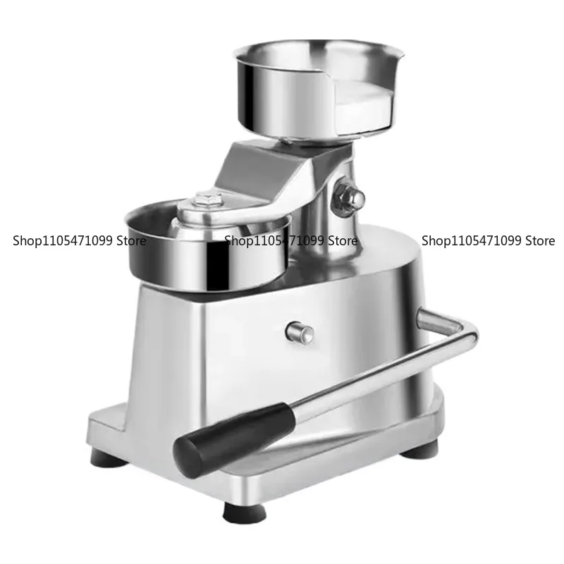 

Heavy Duty Manual Patty Maker Stainless Steel Burger Meat Press Commercial Food Processing Tool