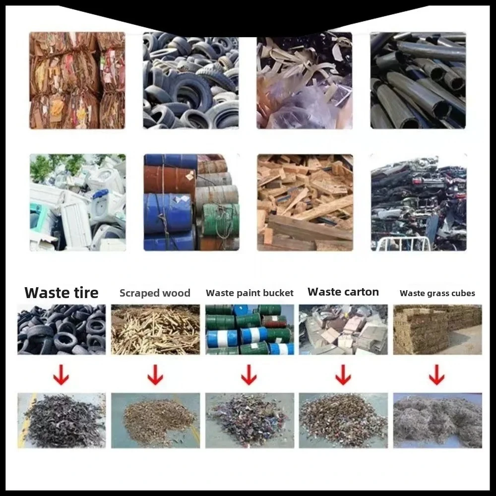 

Industrial Shredder 220V/380V K Small Shredder Electronic Shredder Bank Voucher Plastic Medicine Wood Household Industrial Waste