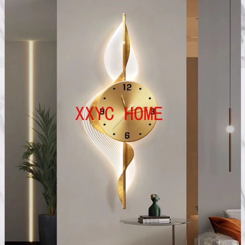 

Luxury Modern Design Home Decor Large Led Wall Clocks Living Room Decoration Fashion Digital Watch Relojes De Pared