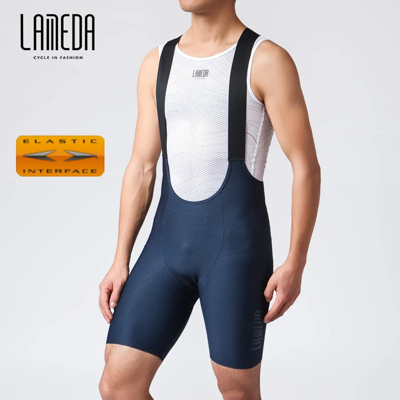 

Lameda Cycling Shorts Man Summer Mtb 6h Padded Pants Man Cycling Pants Breathable Bike Bib Shorts Black