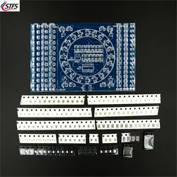 CD4017 Rotating LED SMD NE555 Soldering Practice Board DIY Kit Fanny Skill Training Electronic Suit