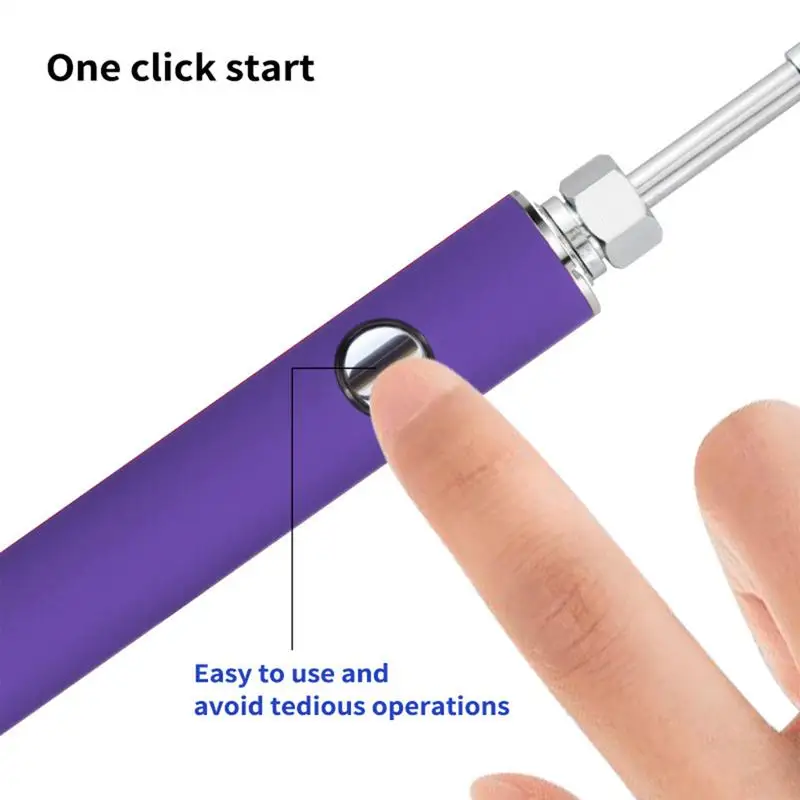 USB Type-C Electric Soldering Iron 510 Thread Battery Pen Solder Iron Adjustable Heating Battery Solder Iron Repair Welding Tool