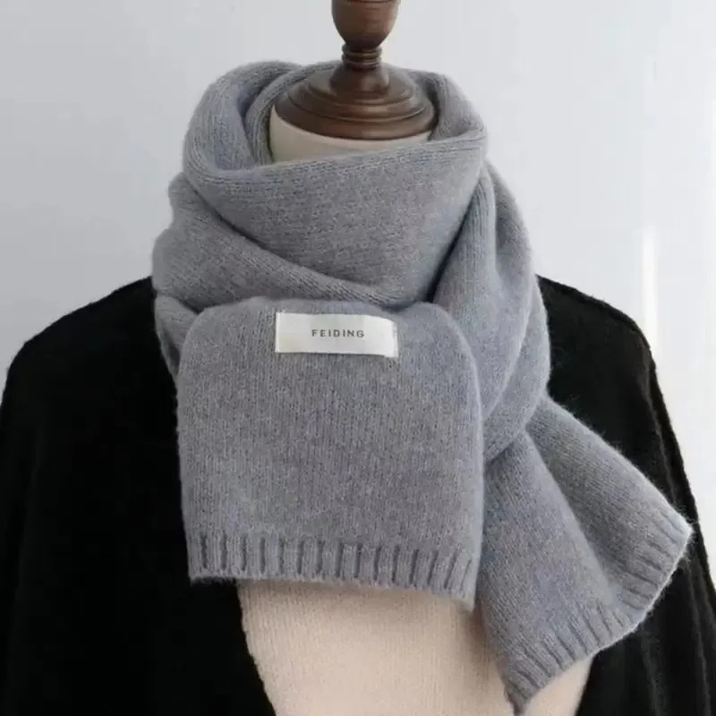 Bufanda de cachemira de moda para mujer, chales y chales de invierno, manta Hijab, bufanda de pashmina, Echarpe largo