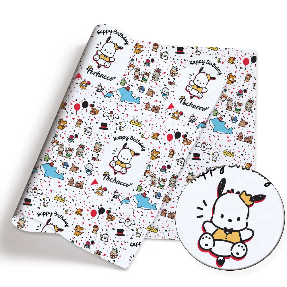Hello Kitty 140x50CM Cartoon Polyester cotton fabric Patchwork Tissue Kid Home Textile Sewing Doll Dress Curtain cotton Fabric