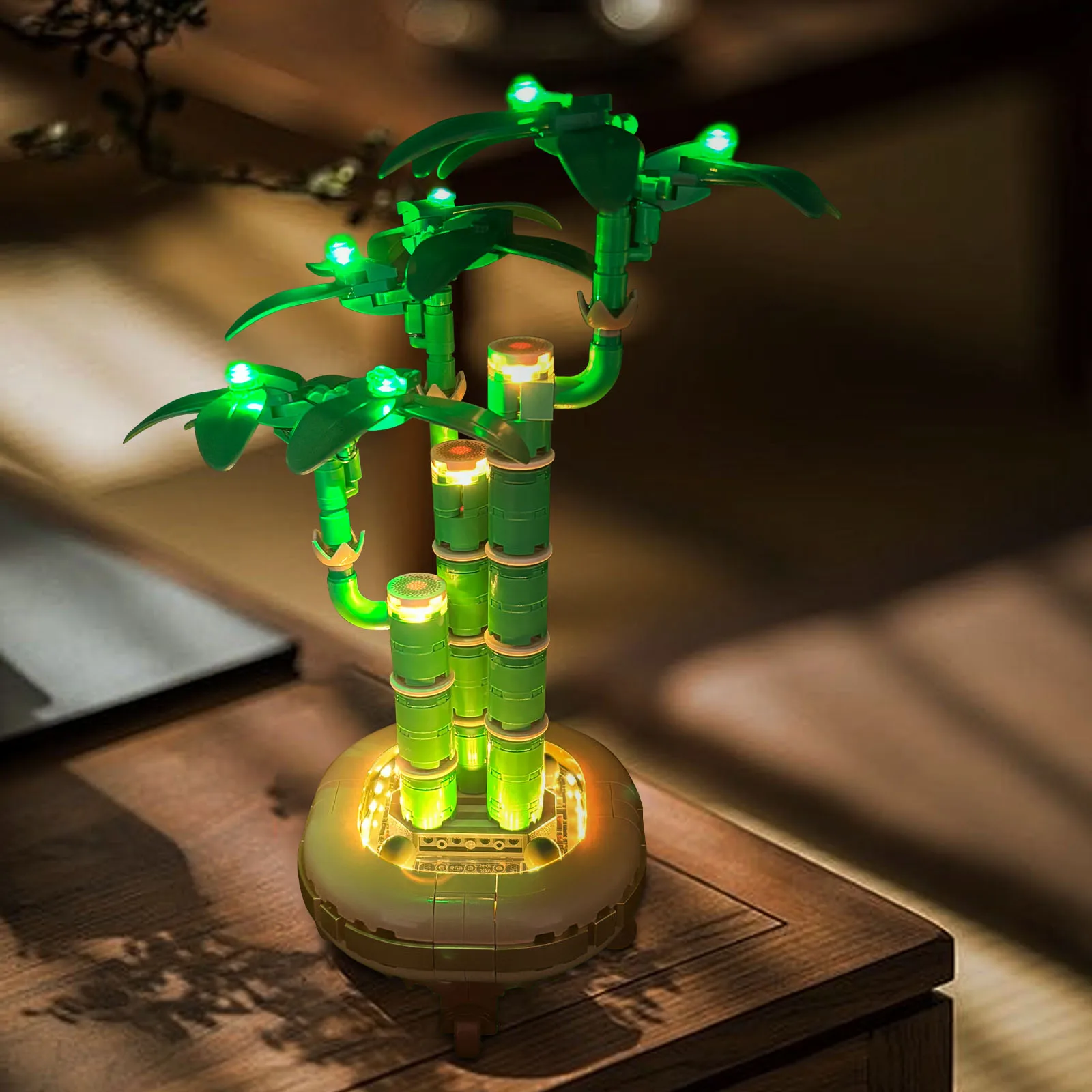 LYBMTWF LED Light Set For 10344 Lucky Bamboo Building Blocks (NOT Include The Model Bricks)
