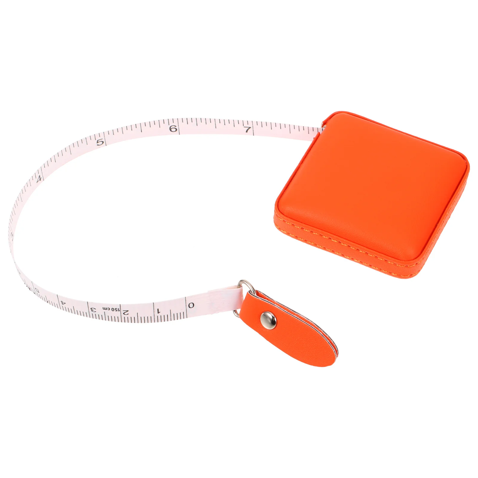 

Retractable Measuring Body Measuring Tape For Waist Hip Fabric Sewing Tool Pu Lightweight Flexible Sewing Accessories