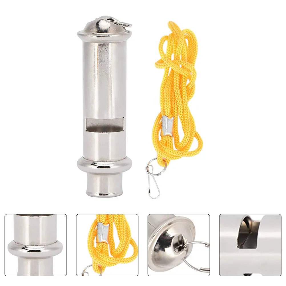 

3Pcs Stainless Steel Pigeon Whistle Premium Survival Whistle for Outdoor Adventure Emergency Safety Loud Clear Portable Design