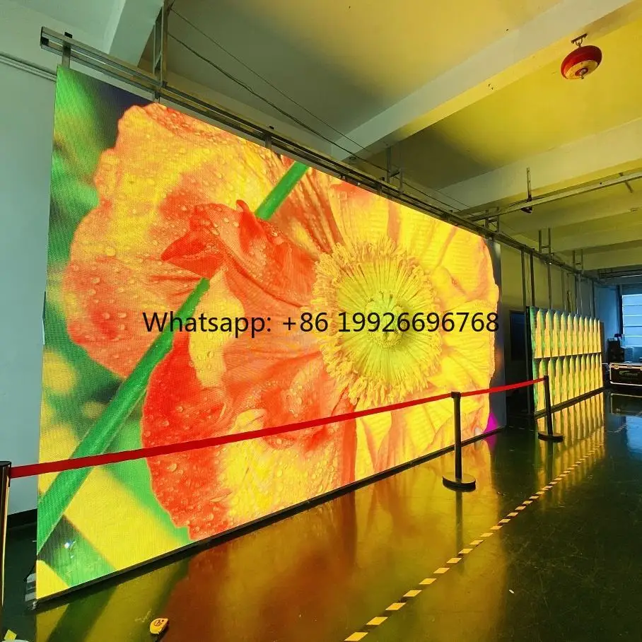 

Indoor Advertising P2.6 P2.976 P3.91 P4.81 Led Screen Concert Stage Background Video Wall Mount Led Screen