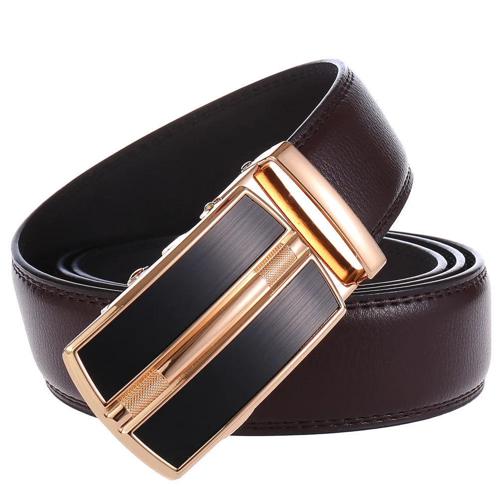 

Высококачественный ремень из сплава с автоматической пряжкой для мужчин плюс очень большой оверсайз 130 140 150 160 170 см, ремни из натуральной кожи на талии