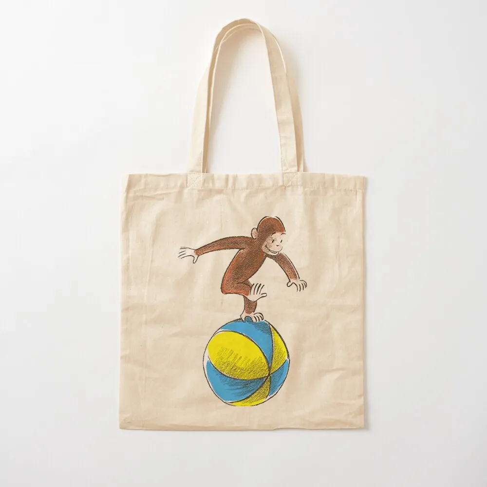 

Curious George the monkey. Tote Bag shopper bag woman great bag Fabric tote men's