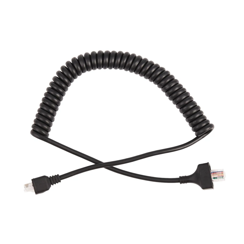 Cable de micrófono de altavoz de repuesto de 5X 8 pines para Kenwood TK-868G TK-768G TK-862G TK-762G TM-271A TM-471A