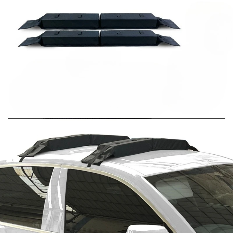 Portaequipajes Universal para Techo de Auto, Portaequipajes de Viaje, Kayak, Tabla de Surf, Bote de Goma, Tabla de Snowboard, Herramientas, Portaequipajes para Autos, Accesorios Exteriores