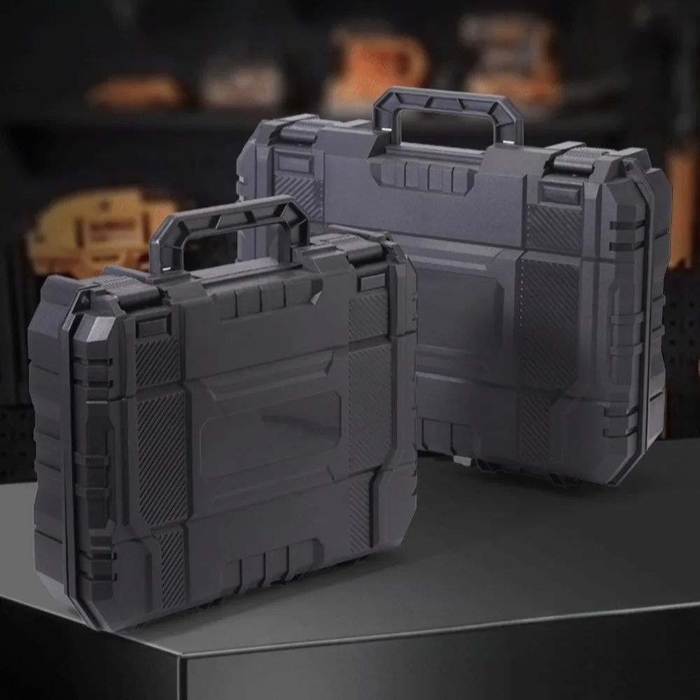 17/14/12 Zoll Werkzeugkasten Werkzeug-Organizer Feuchtigkeitsbeständige trinkbare Kunststoff-Arbeitswerkzeug-Aufbewahrungsboxen Fallsichere Werkzeugverpackung