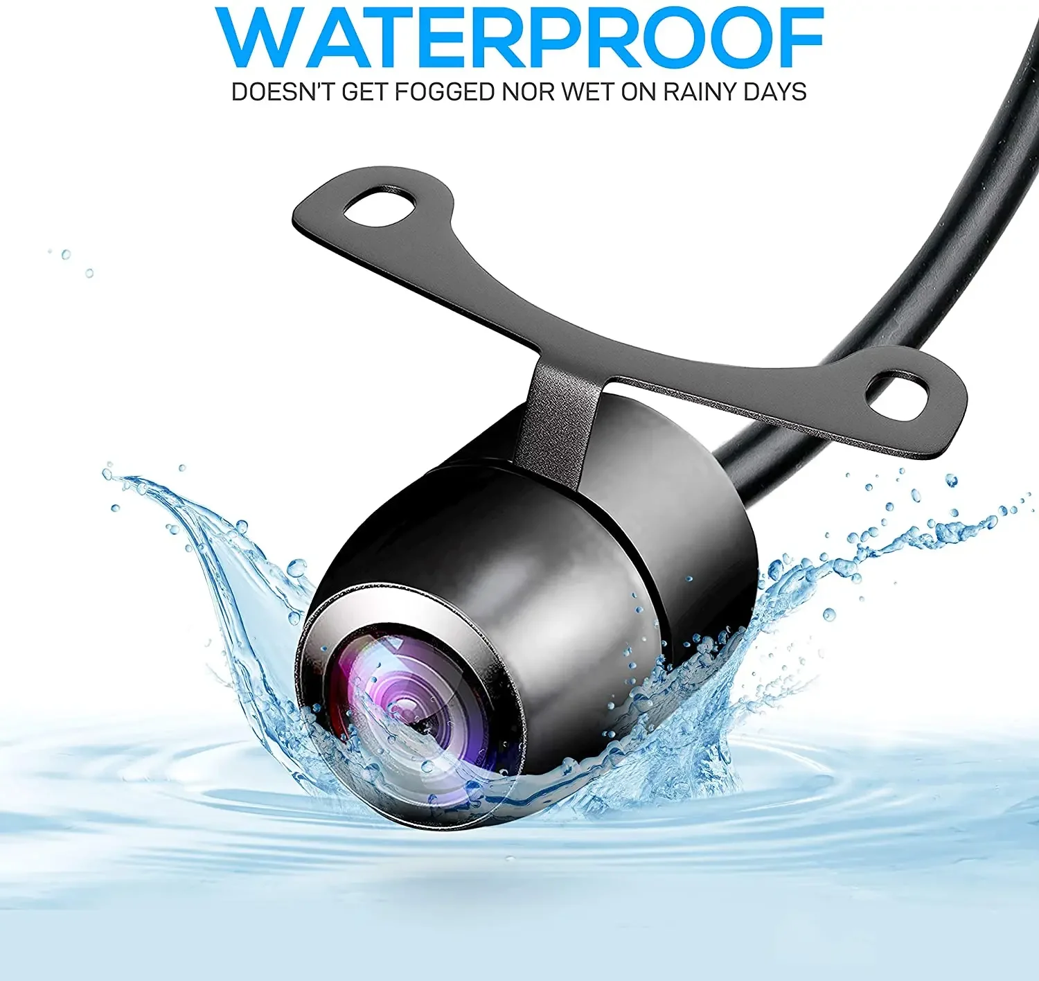 

AHD 1080P Fisheye CCD Waterproof Wide View Angle Rear/Front View Back up Camera Waterproof CCD LED Auto Backup Monitor HD Image