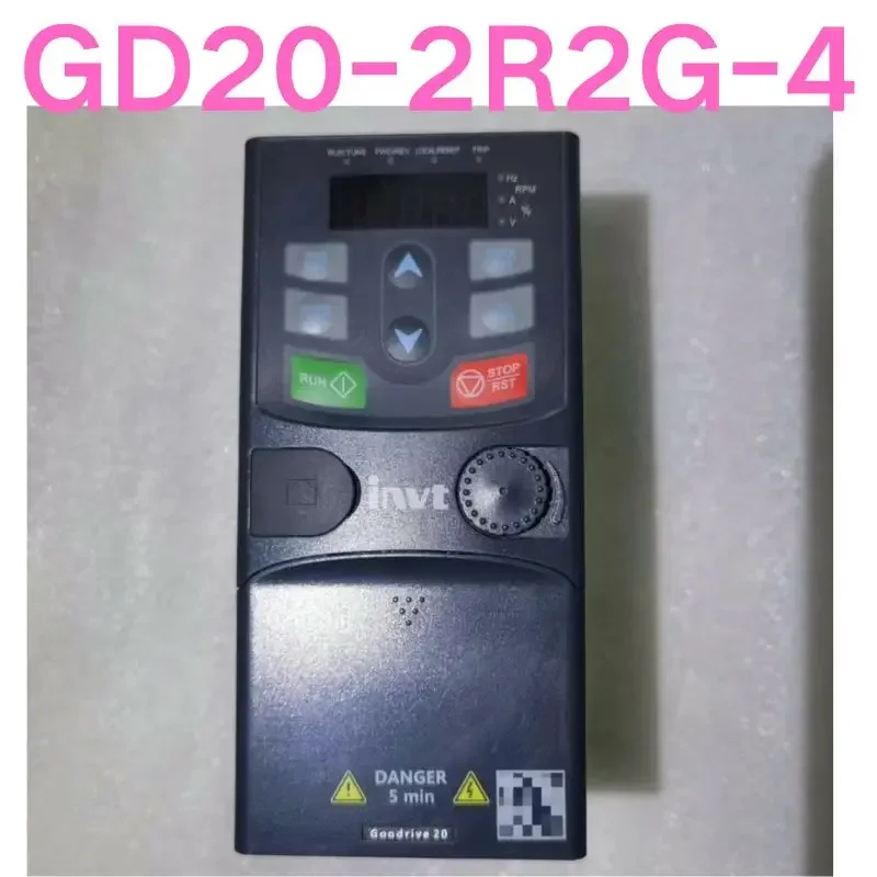 

Second-hand test OK GD20-2R2G-4 2.2KW frequency converter