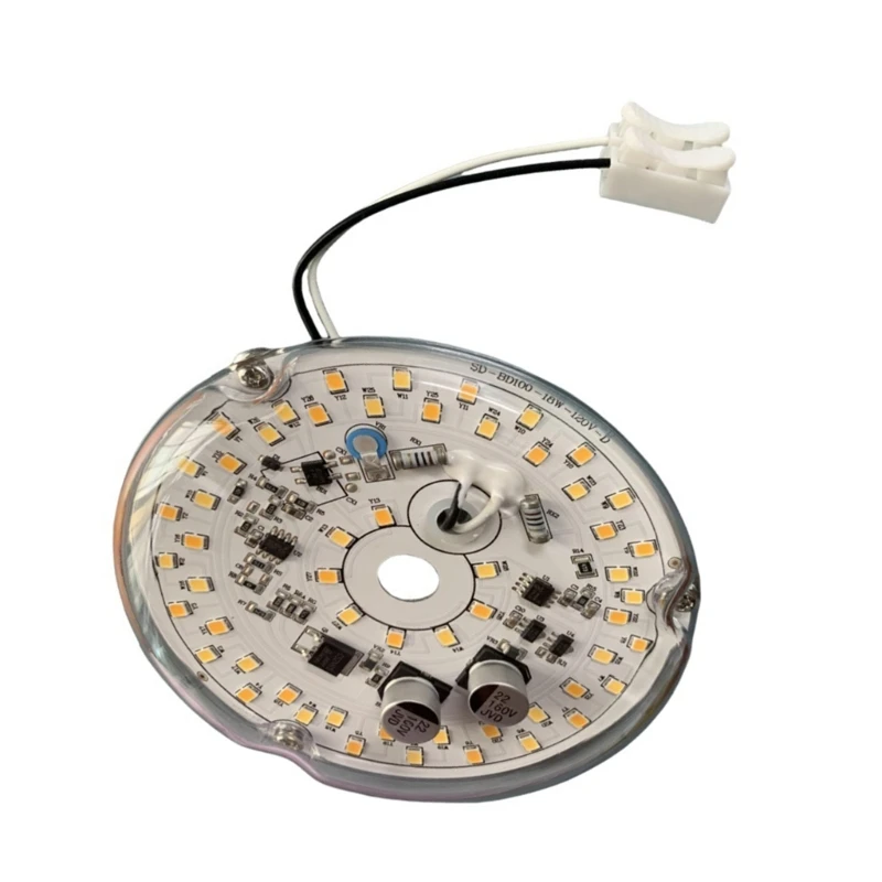 120V 18W LED FAN FAN LIGHT LEDMABLE LED RETROFITS Lampu Dewan Panel