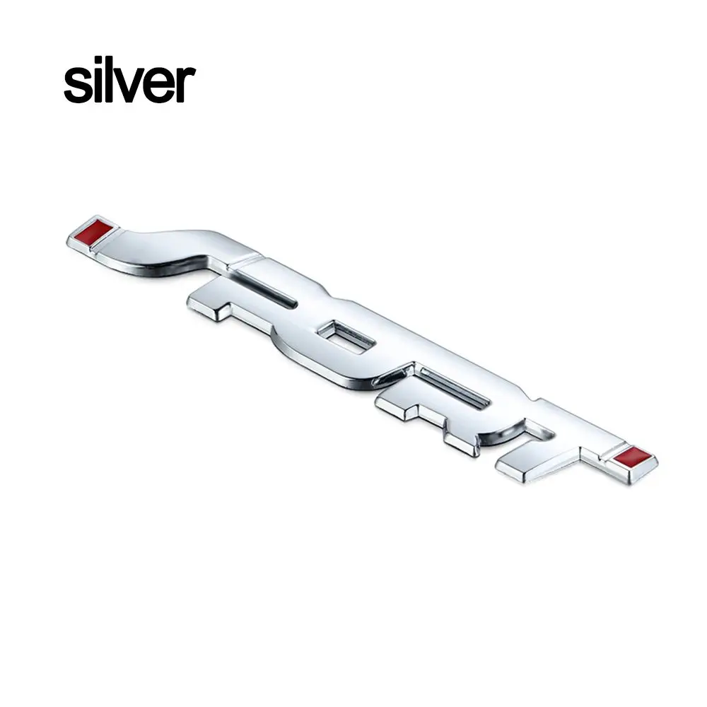 

Индивидуальный графический логотип, аксессуары для багажника, 3D СПОРТИВНАЯ наклейка на автомобиль, значок, эмблема, металлическая наклейка на автомобиль