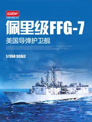 Academy Assembled Ship Model Kit 14102 American Perry-class FFG-7 Missile Frigate 1/350