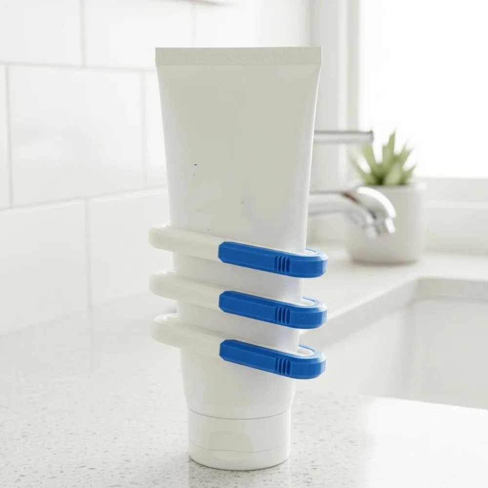 

Manual 3D Printing Toothpaste Squeezer Labor-Saving Durable Tube Wringer Creative No Waste Tube Squeezer Facial Cleanser
