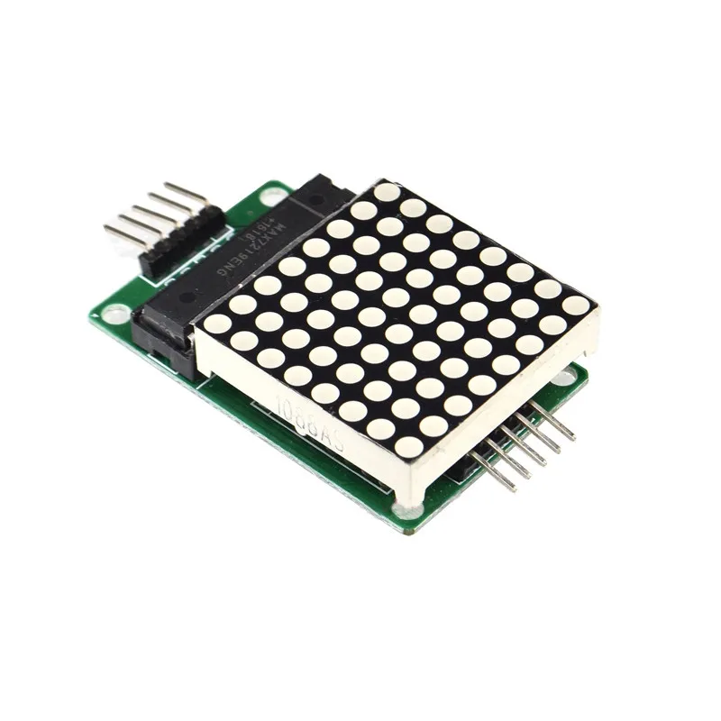 MAX7219 Dot Led Matrix Module MCU LED Display Control Module for arduino 5V Interface Module 8 x 8 Output Input Common Cathode