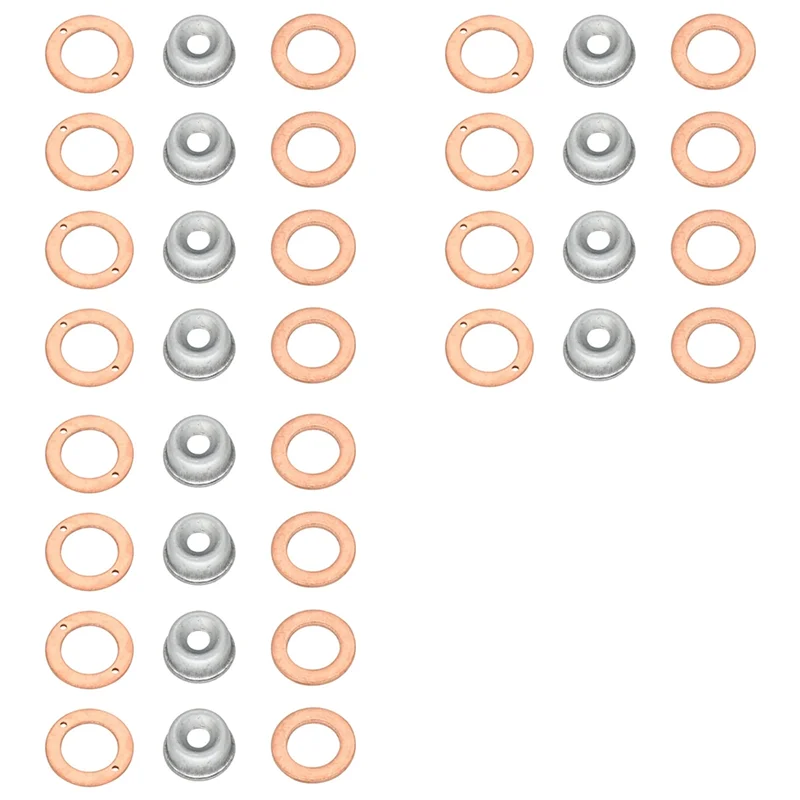 

3X комплект уплотнений форсунки, прокладка форсунки 19077-53650 15841-53622 15221-94020 для Kubota D1105 V2203 D905 D1005 V3300 V3600