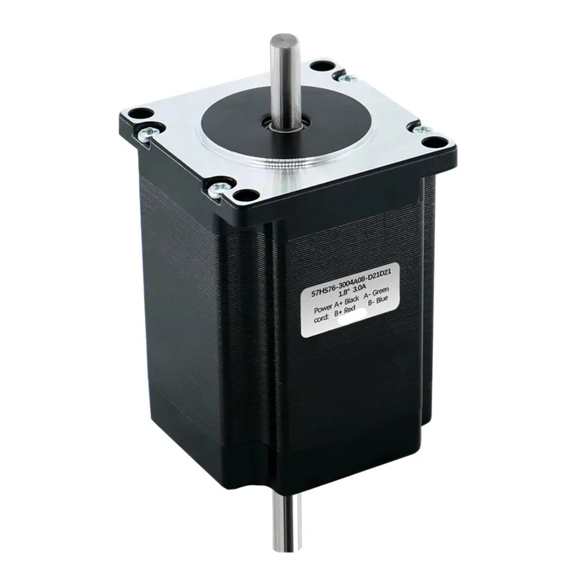 Double output shaft stepper motor 6.35mm/8mm 0.7N/0.55N/1.8N/3N for nema17 nema23 stepper motor